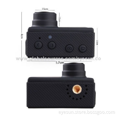 Full HD 1,080P Waterproof Sports Camera with Video, Audio, Picture Functions, 150 Degrees Wide AngleNew
